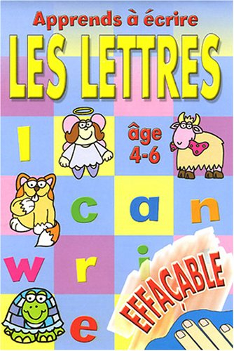 Les lettres : bloc effaçable