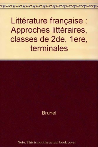 Approches littéraires : français 2e cycle. Vol. 2. Les genres