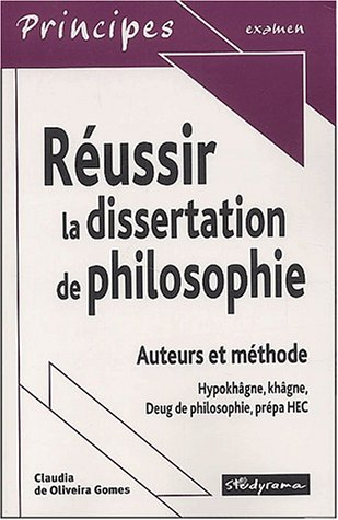 Réussir la dissertation de philosophie