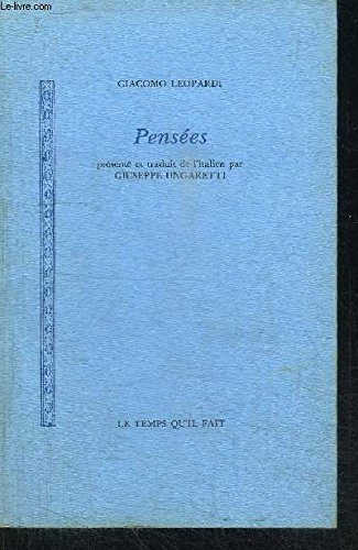 pensées