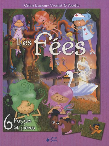 Les fées : 6 puzzles 24 pièces