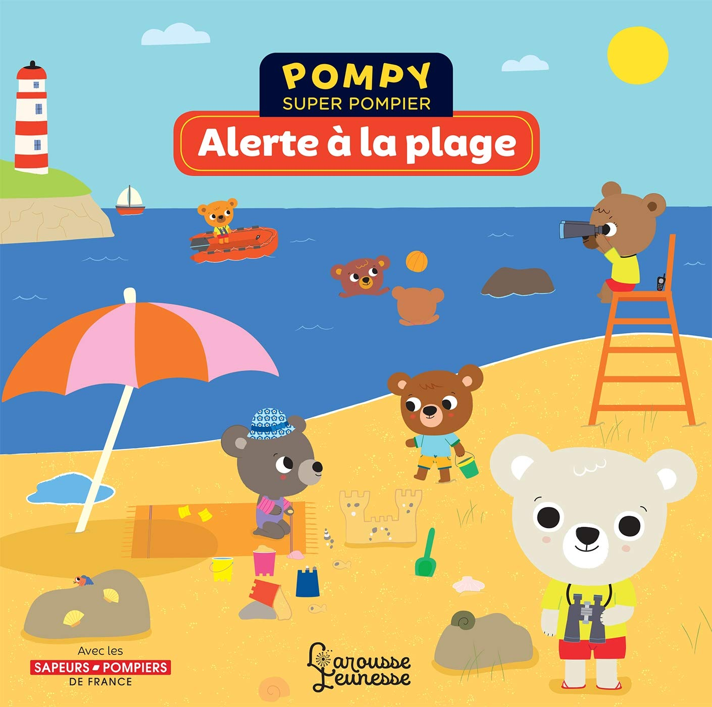 Pompy super pompier. Alerte à la plage
