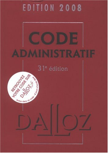 Code administratif 2008