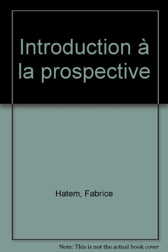 Introduction à la prospective