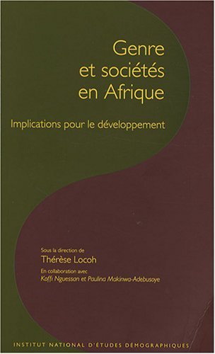 Genre et sociétés en Afrique : implications pour le développement
