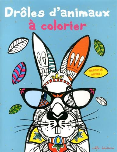 Drôles d'animaux à colorier