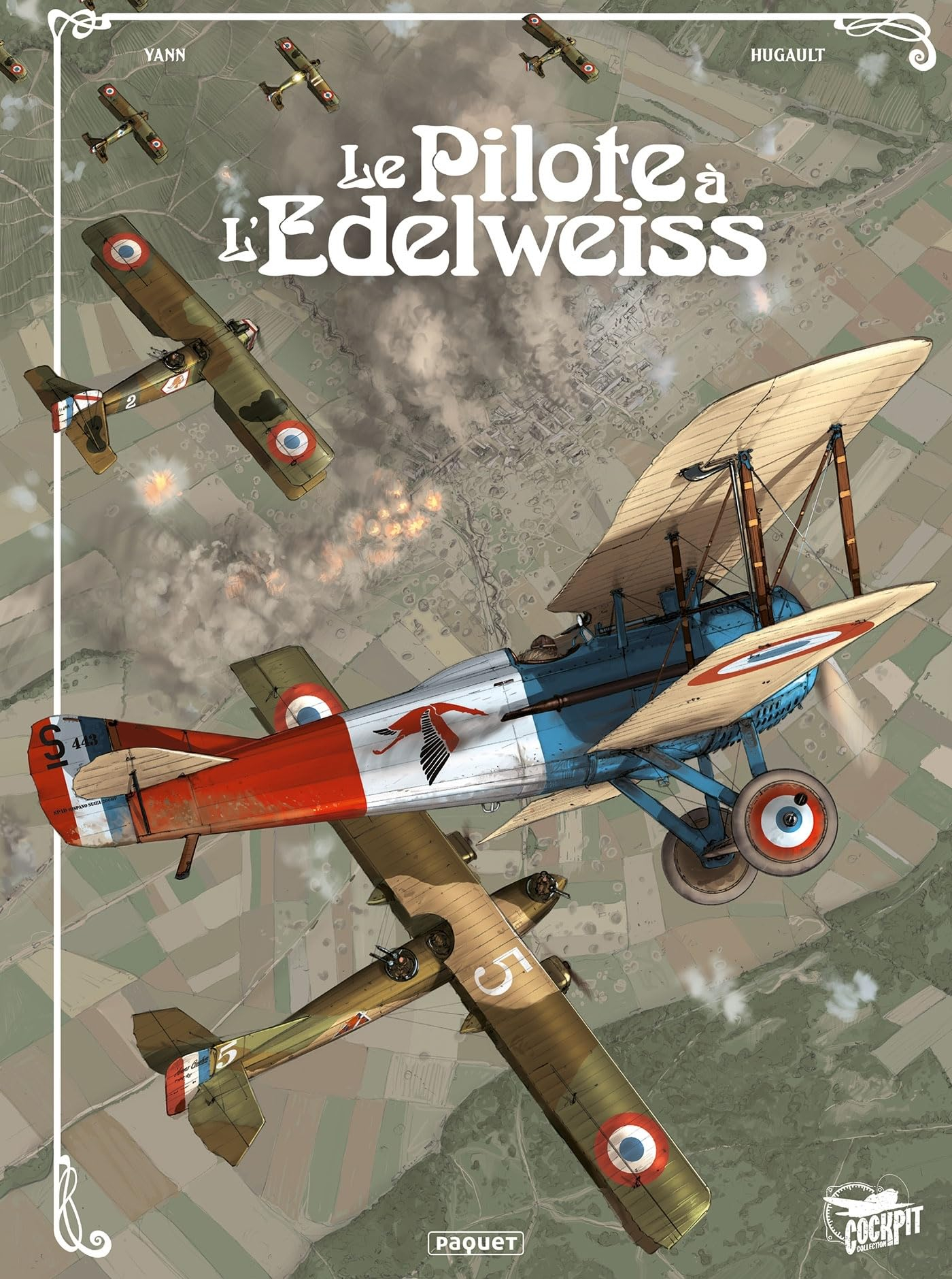 Le pilote à l'edelweiss