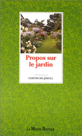 Propos sur le jardin