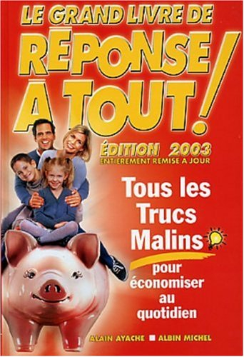 le grand livre de réponse à tout 2003
