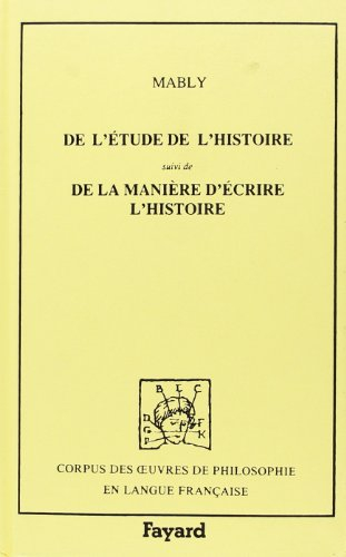 De l'étude de l'histoire