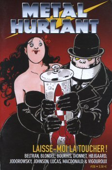 Métal Hurlant n° 138 (nouvelle série) - couverture Jacques Tardi