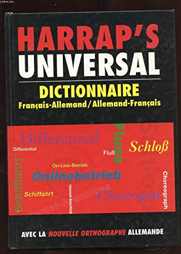 Grand dictionnaire allemand-français, français-allemand