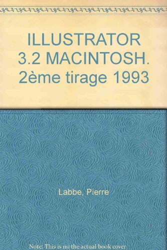 Illustrator 3.2 : Macintosh