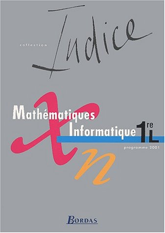 Mathématiques informatique : 1re L
