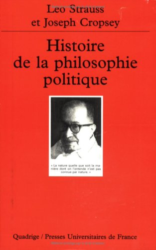 Histoire de la philosophie politique