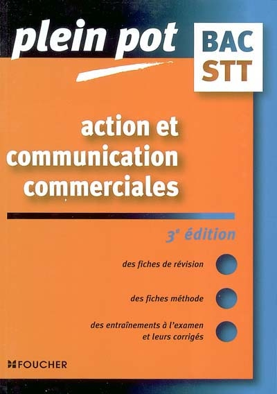 Action et communication commerciales, bac STT
