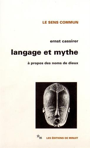 Langage et mythe : à propos des noms de dieux