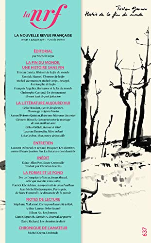 Nouvelle revue française, n° 637