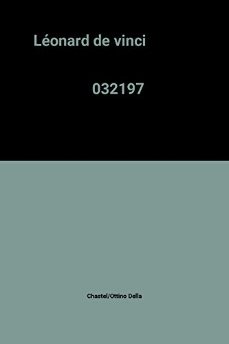 léonard de vinci                                                                              032197
