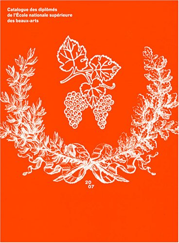 Catalogue des diplômés de l'Ecole nationale des beaux-arts