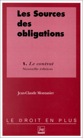 Les sources des obligations : le contrat