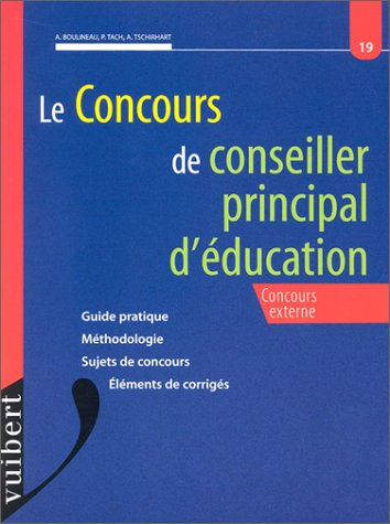 Le concours de conseiller principal d'éducation : concours externe
