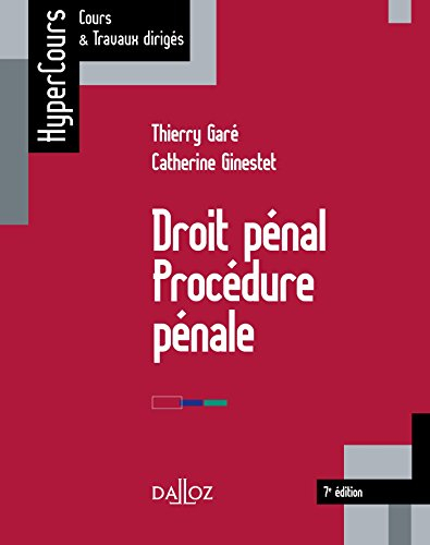 Droit pénal, procédure pénale