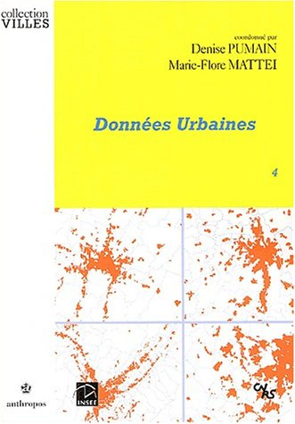 Données urbaines. Vol. 4