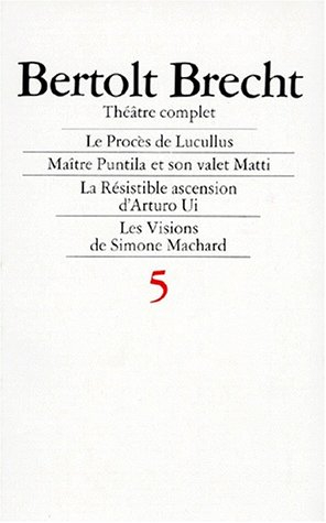 Théâtre complet. Vol. 5