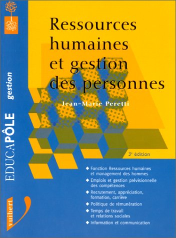 ressources humaines et gestion des personnes