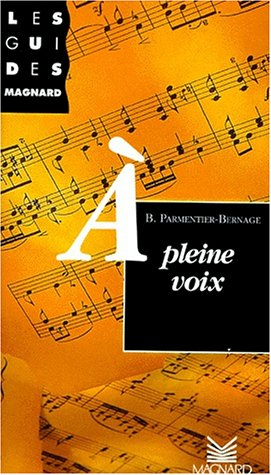 A pleine voix