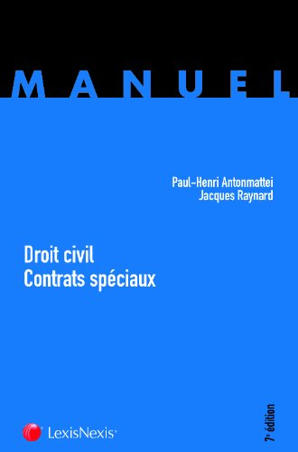 Droit civil, contrats spéciaux