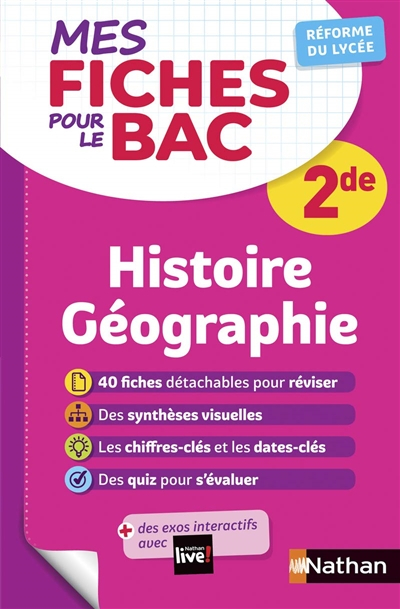 Histoire géographie 2de : réforme du lycée