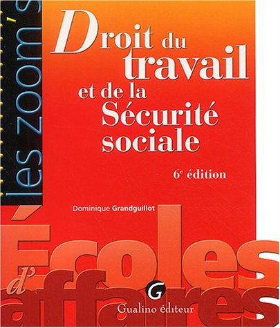droit du travail et de la sécurité sociale