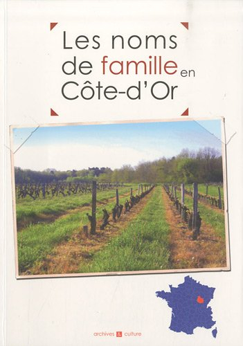 Les noms de famille en Côte-d'Or