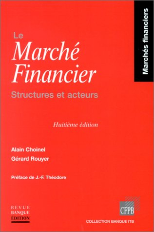 Le marché financier : structures et acteurs