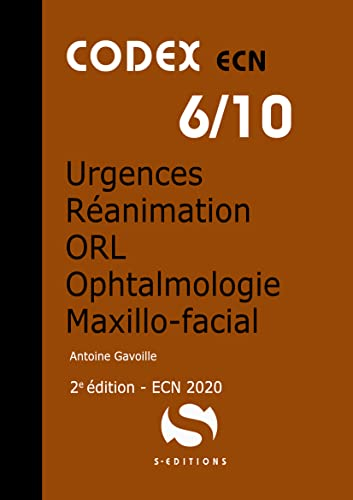 Anesthésie, urgences, réanimation, ophtalmologie, ORL, maxillo-facial