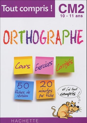 Orthographe CM2, 10-11 ans