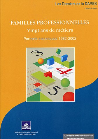 Familles professionnelles : vingt ans de métiers, portraits statistiques 1982-2002 : l'emploi, les c