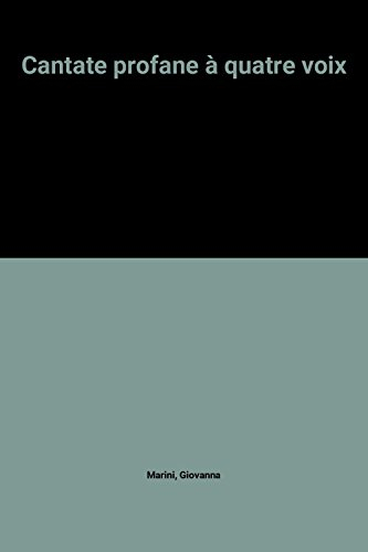 Giovanna Marini : cantate profane à quatre voix