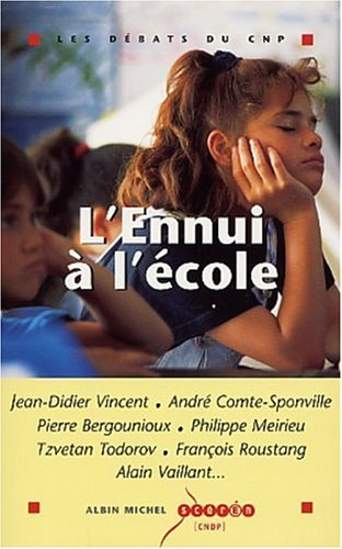 L'ennui à l'école