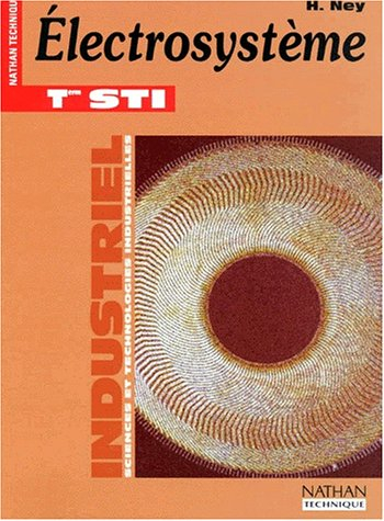 Electrosystème, terminale STI génie électrotechnique