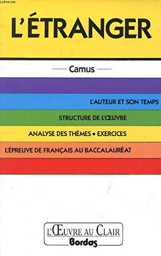 L'étranger, Camus