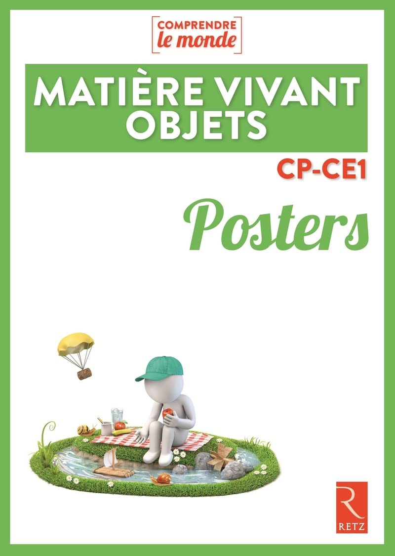 Matière, vivant, objets, CP-CE1 : posters