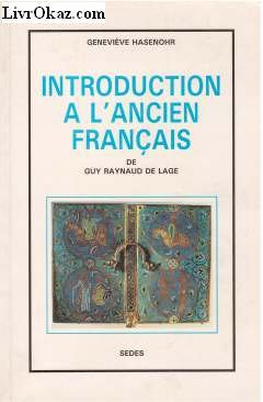 introduction à l'ancien français