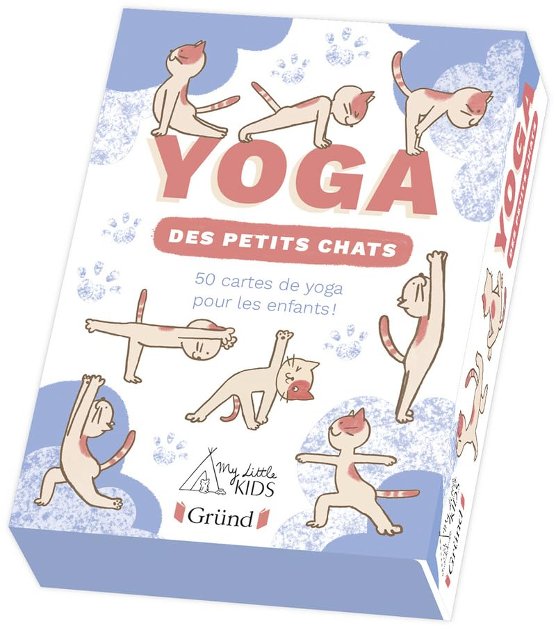 Yoga des petits chats : 50 cartes de yoga pour les enfants !