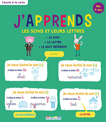 J'apprends les sons et leurs lettres