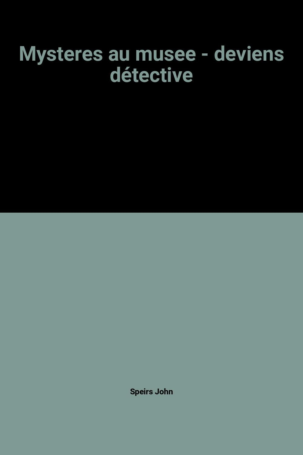 Mystères au musée