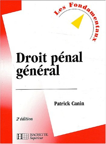 droit pénal général. 2ème édition