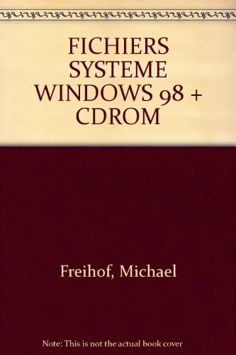fichiers systeme windows 98 , cdrom